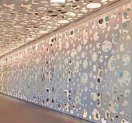 松滋镂空雕花铝单板幕墙