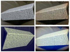 桃园县造型石纹铝单板